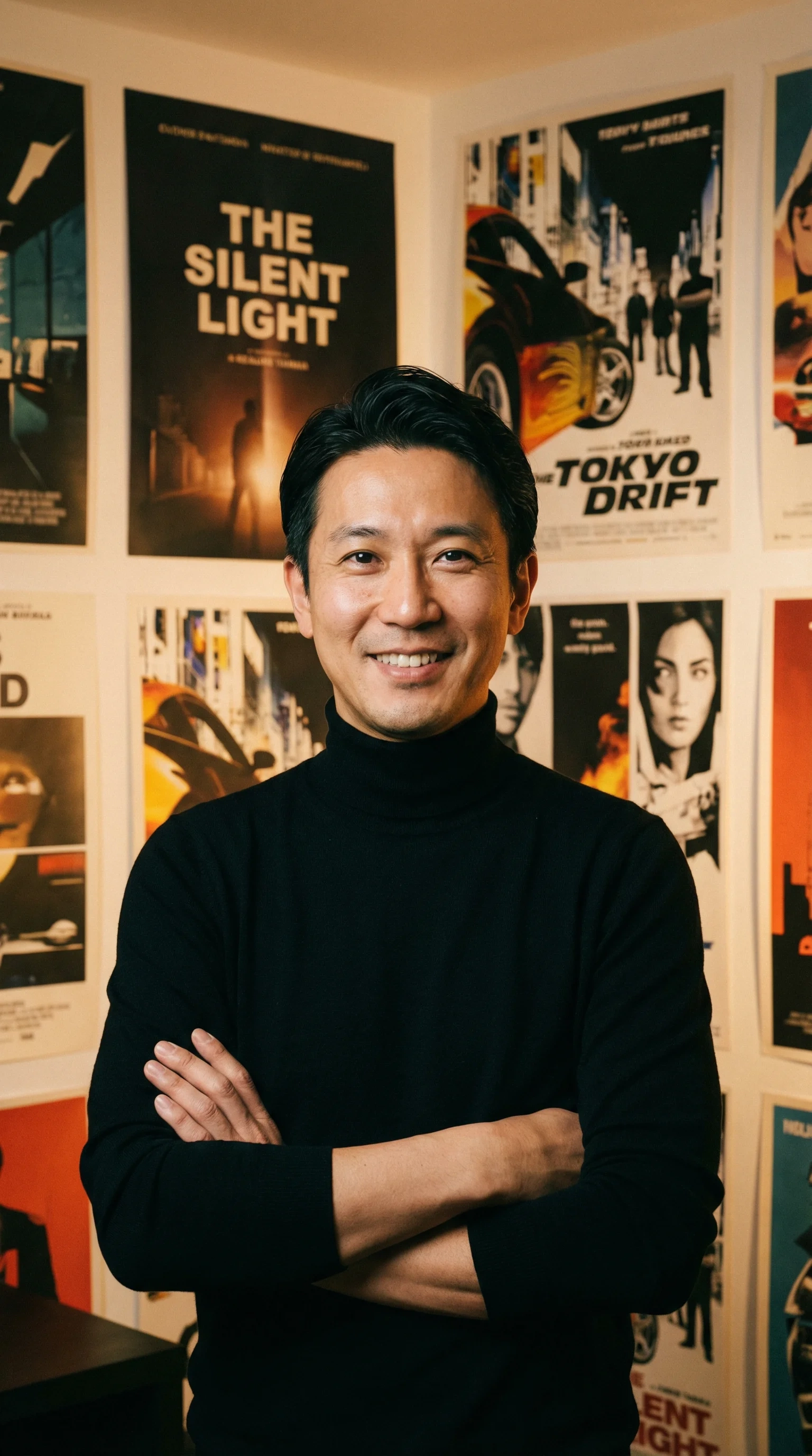 资深电影海报设计师陈伟个人肖像照